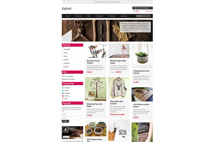 Template de site