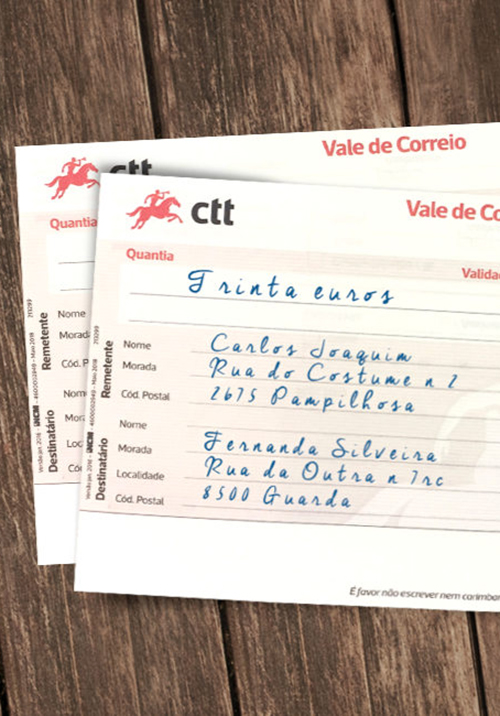 Vale postal